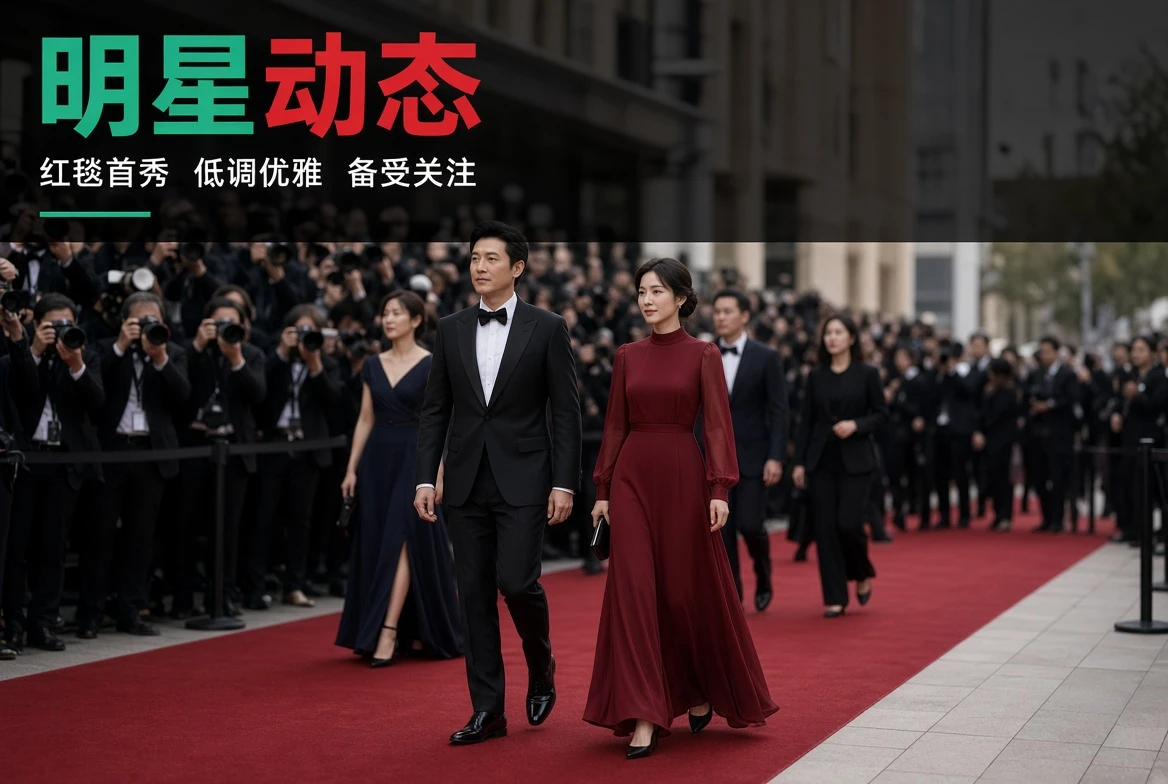明星公开活动与影像观察主题